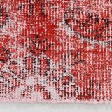 6x10 Rug For Dining Room Red Vintage Area Rug, 175x296Cm SK 3756