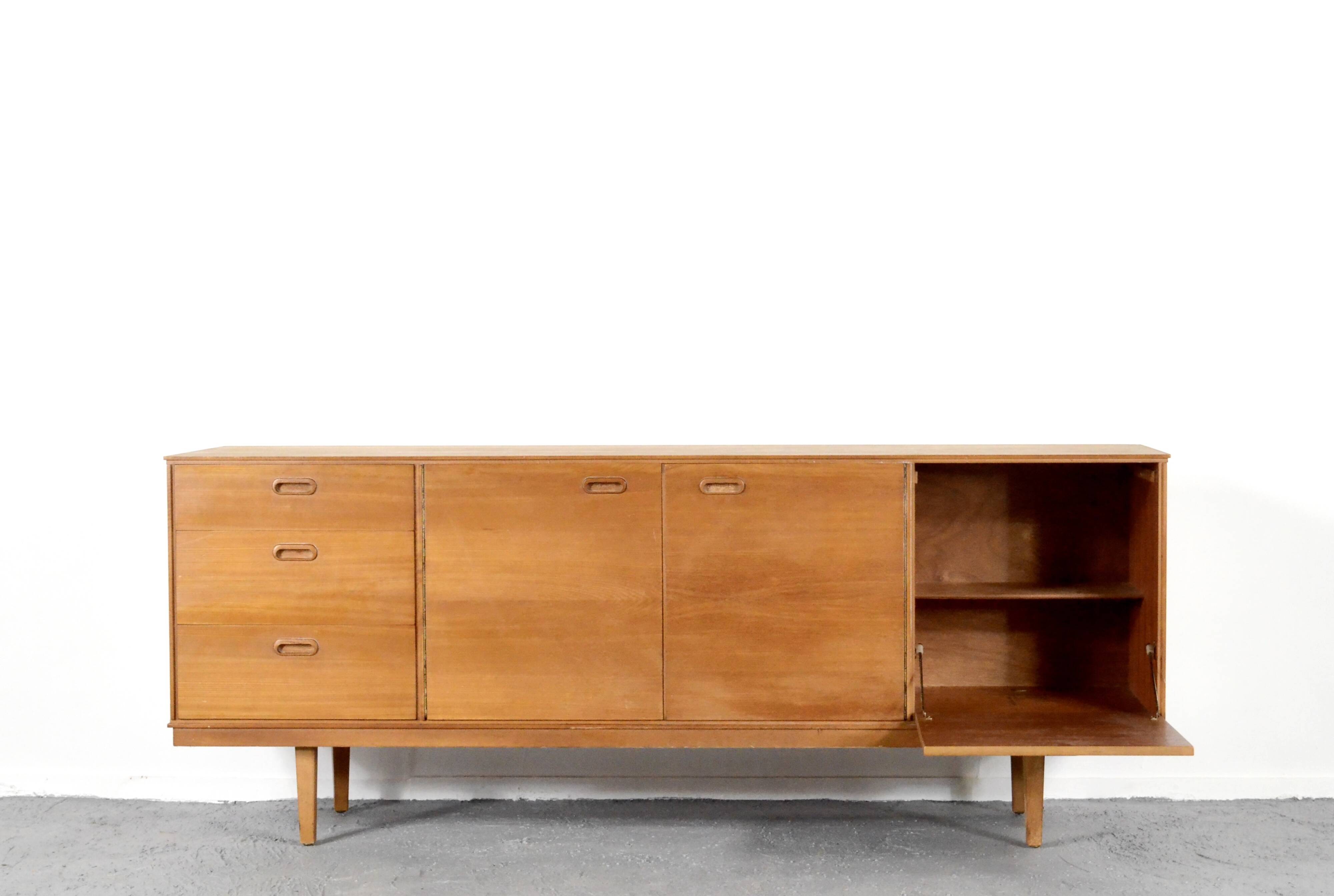 Midcentury Avalon Teak Sideboard. Vintage Modern,Retro, Danish Style.