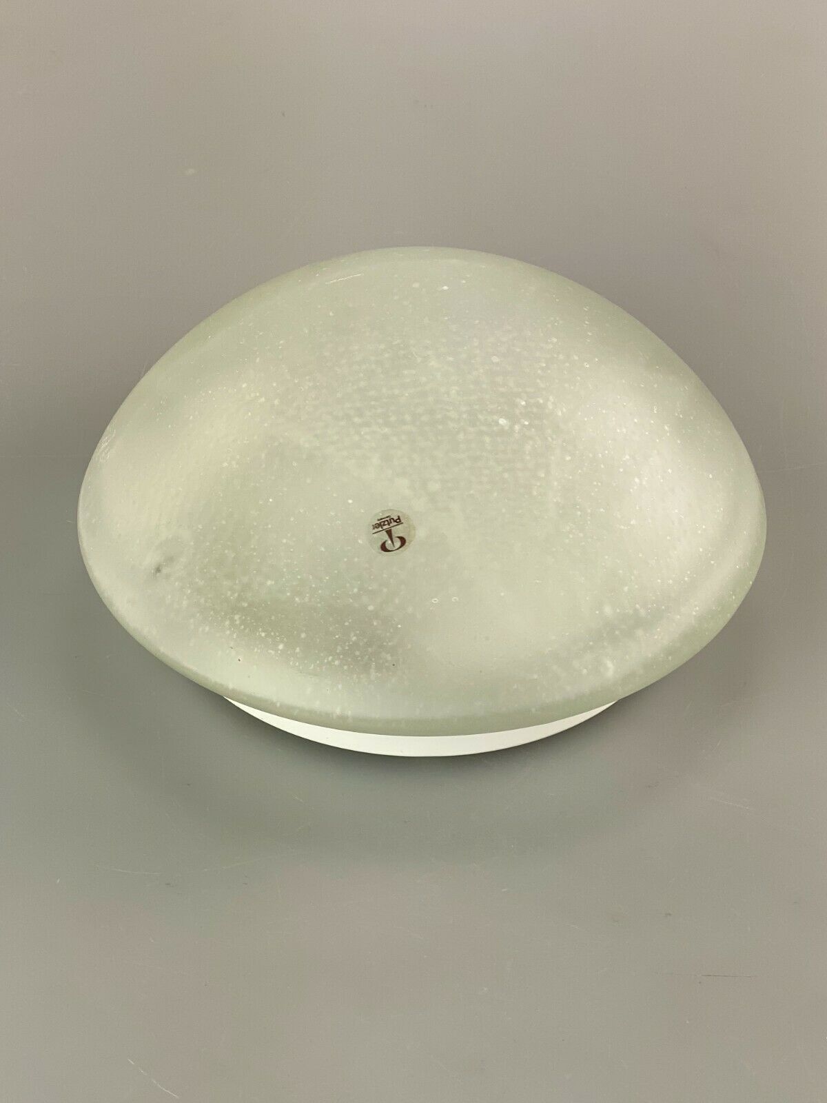70s Peill & Putzler Plafoniere ceiling lamp glass space design lamp 70s