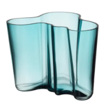 Blue vase by Alvar Aalto