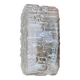 Small minimalist glass wall light ceiling lamp 1970 1980