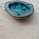 Vintage ashtray in enamelled ceramic numbered
