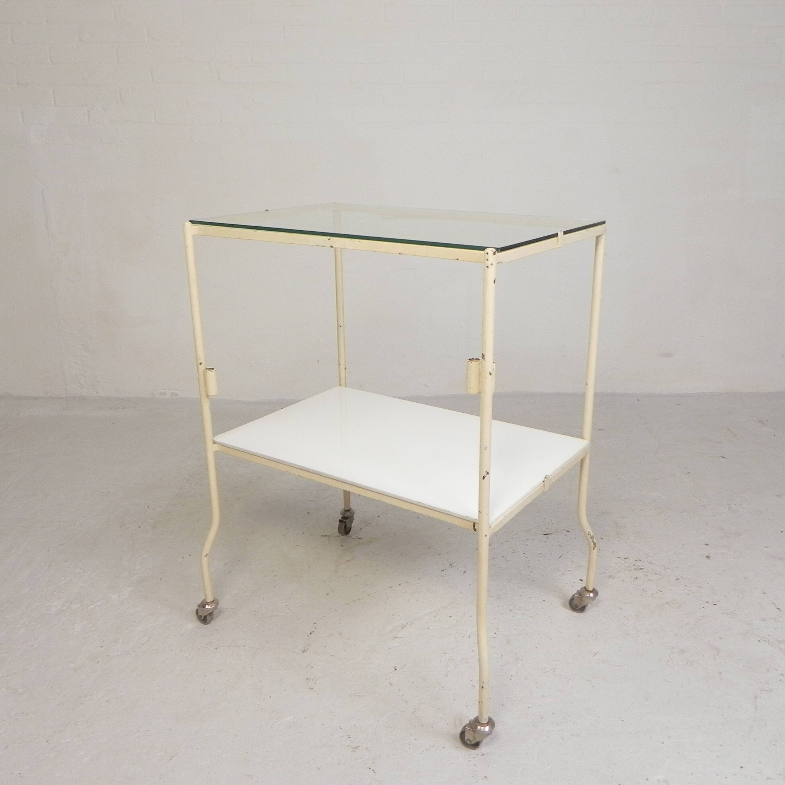 Industrial service trolley, hospital trolley, 1950s