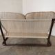 Tubular metal bench from the 80s