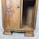 Art Deco bedside table in wood and marble