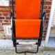 Ergelax folding long chair by Simbag from the 1950s