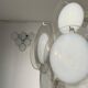 Vintage 1960s Murano Chandelier, Big Size, Dining Room Decorative Lamp, Vistosi