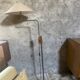 Vintage Temde Leutchen adjustable floor lamp