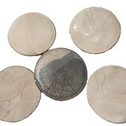 5 assiettes en raku Annie Braut