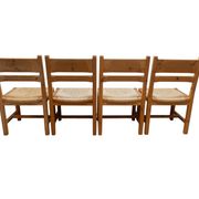 Set of 4 Danish chairs by Tage Poulsen, 1970s