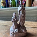 Upcycled Virgin of Lourdes
