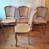 Four dining room chairs