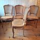 Four dining room chairs