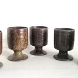 Stoneware service La borne by Guy baudat