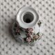 Ornamented porcelain candle holder
