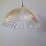Prismatic glass pendant lamp 1950