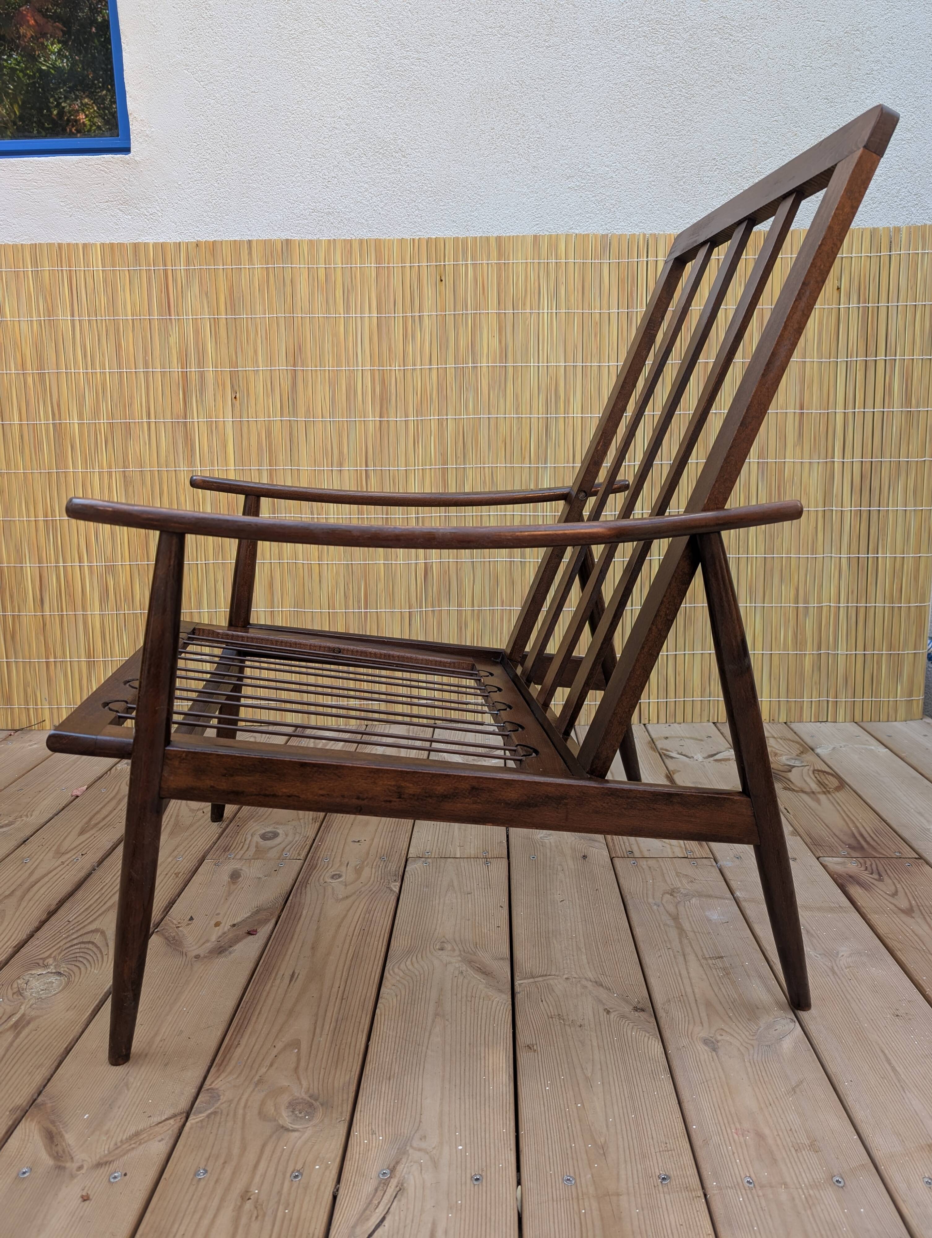 Fauteuil scandinave années 50/60