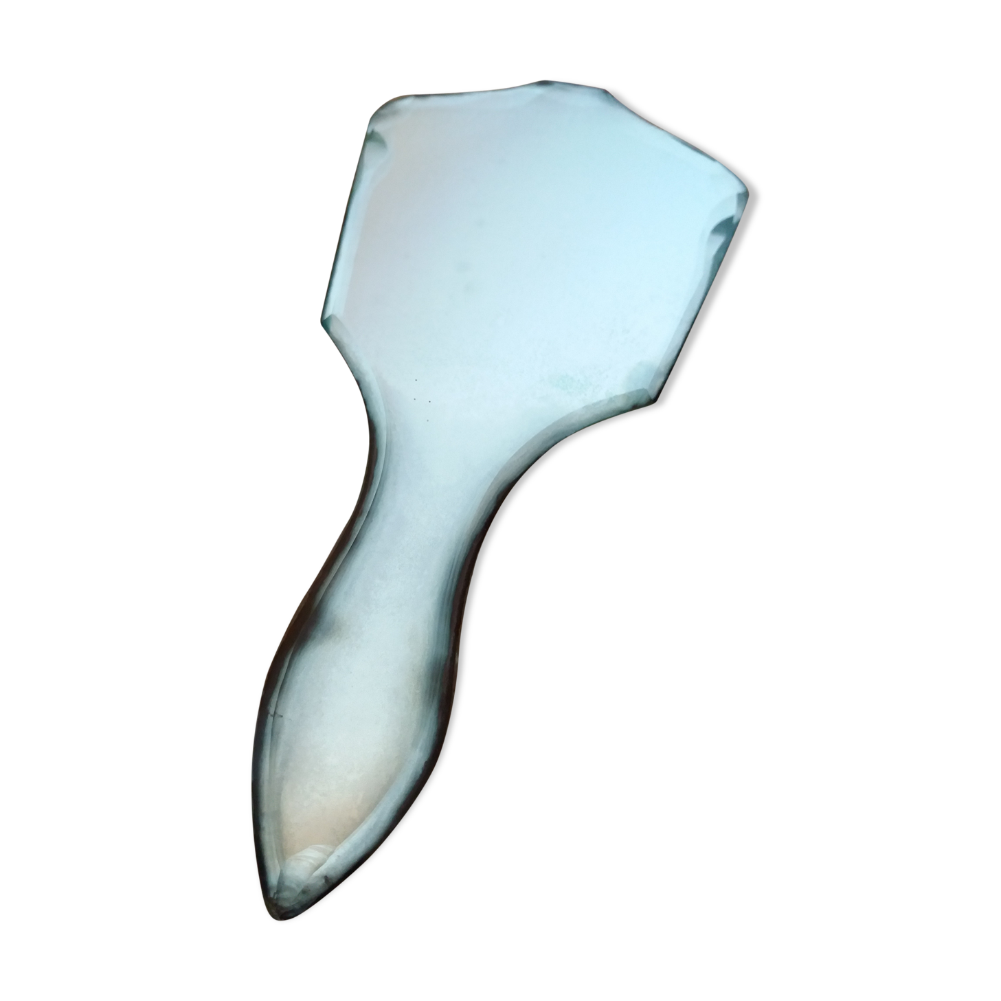 10x23cm beveled hand mirror