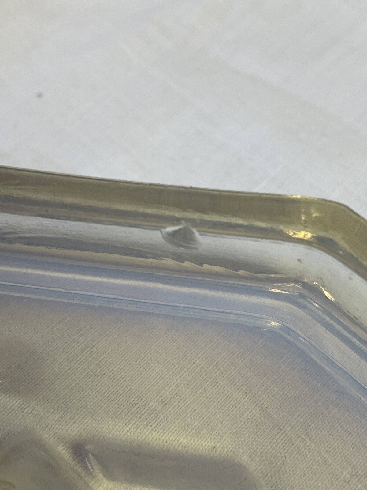 Art Deco opalescent ashtray