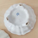 Delft ribbed earthenware box