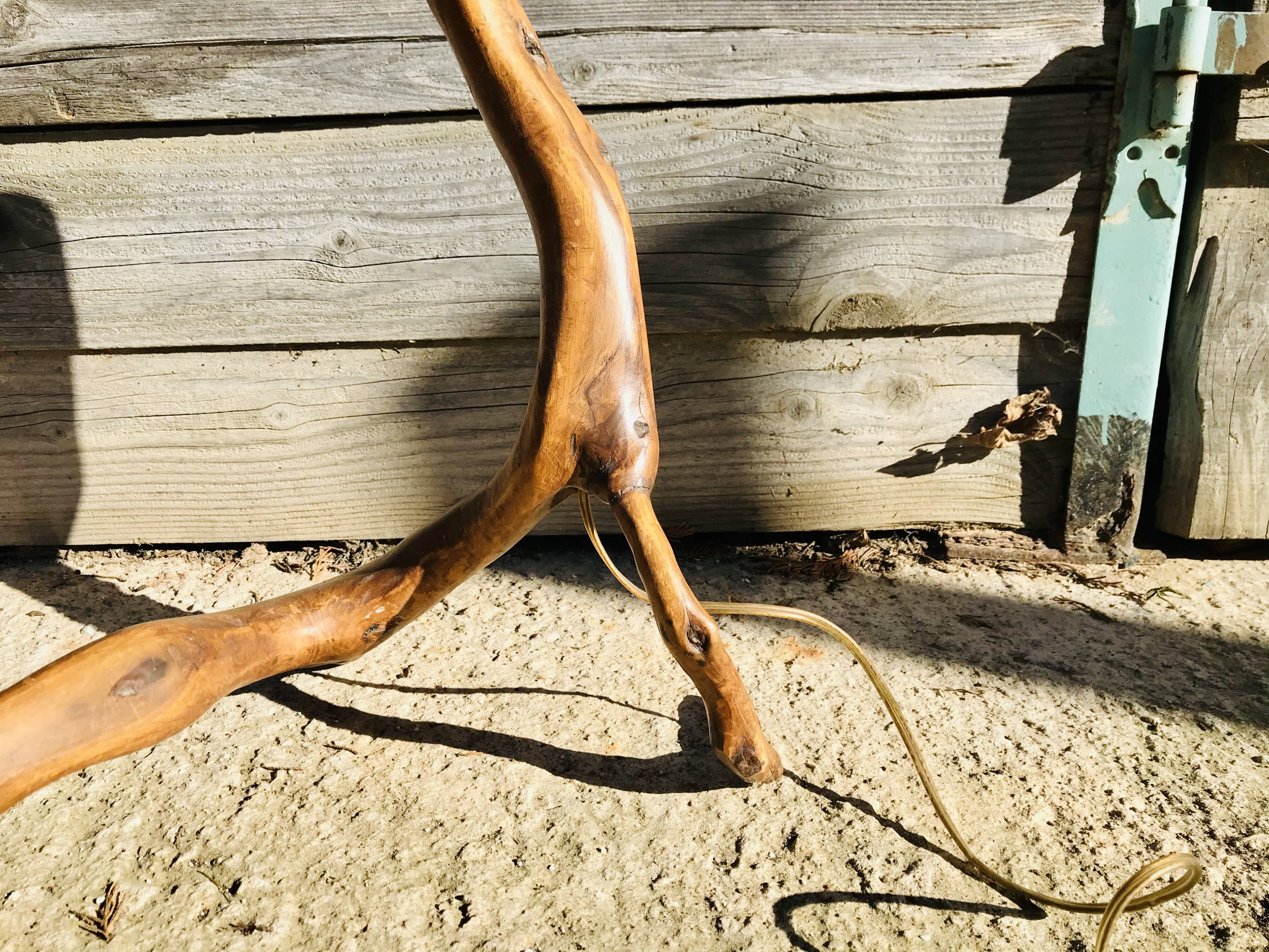 Mid-Century brutalist lamp