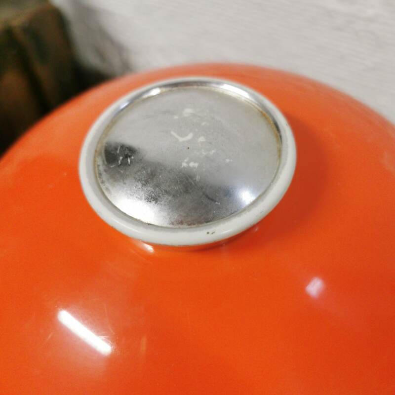 Orange ice ball