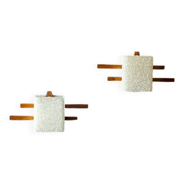 Paire d’appliques scandinaves