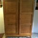 Solid oak cabinet by René Gabriel - 40/50s