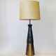 Coneshaped Italian metal and brass floorlamp 1960s