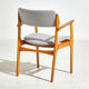 Model 49 oak armchairs by Erik Buch for O.D. Møbler
