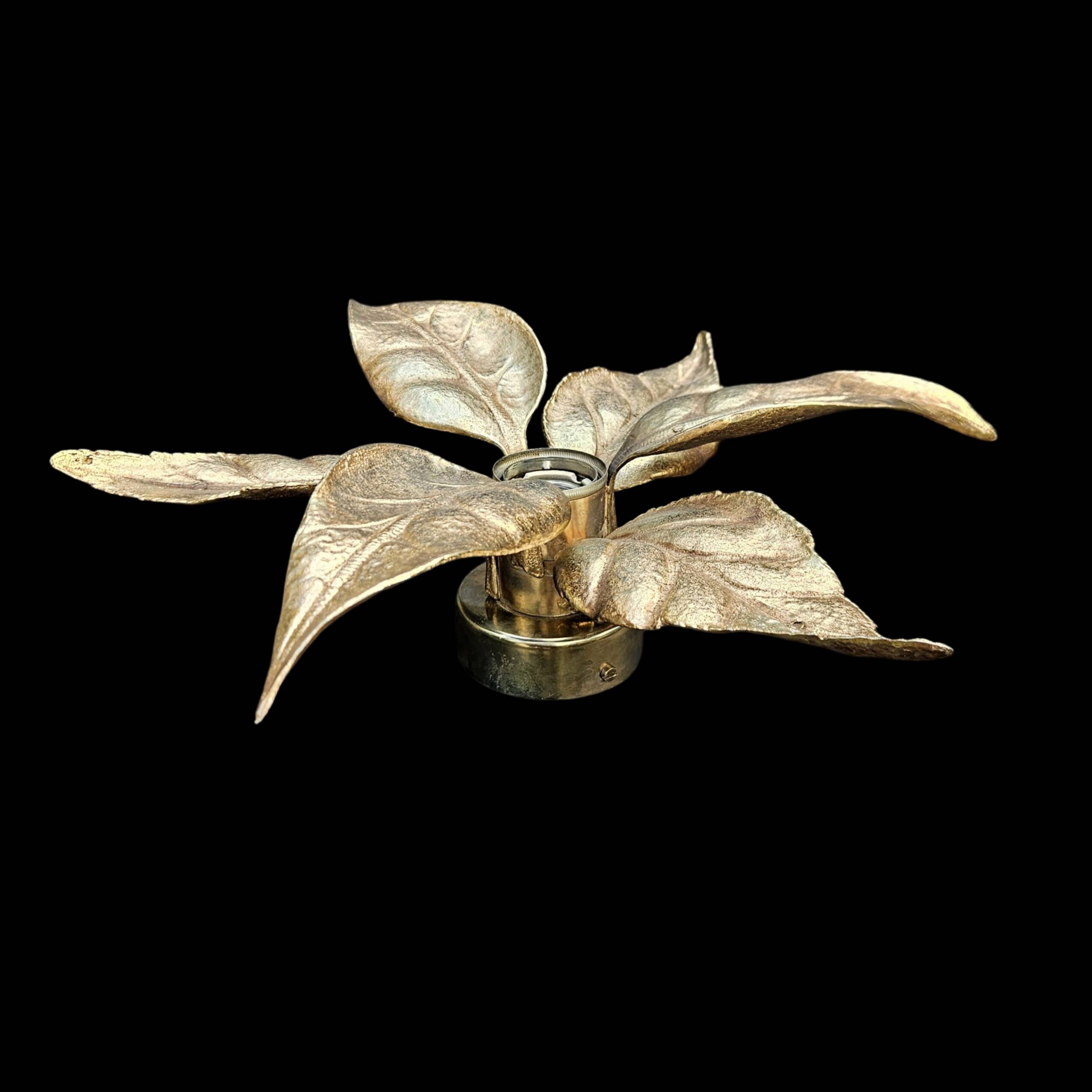 Pair of Massive wall lamps, designed by Willy Daro. 70s