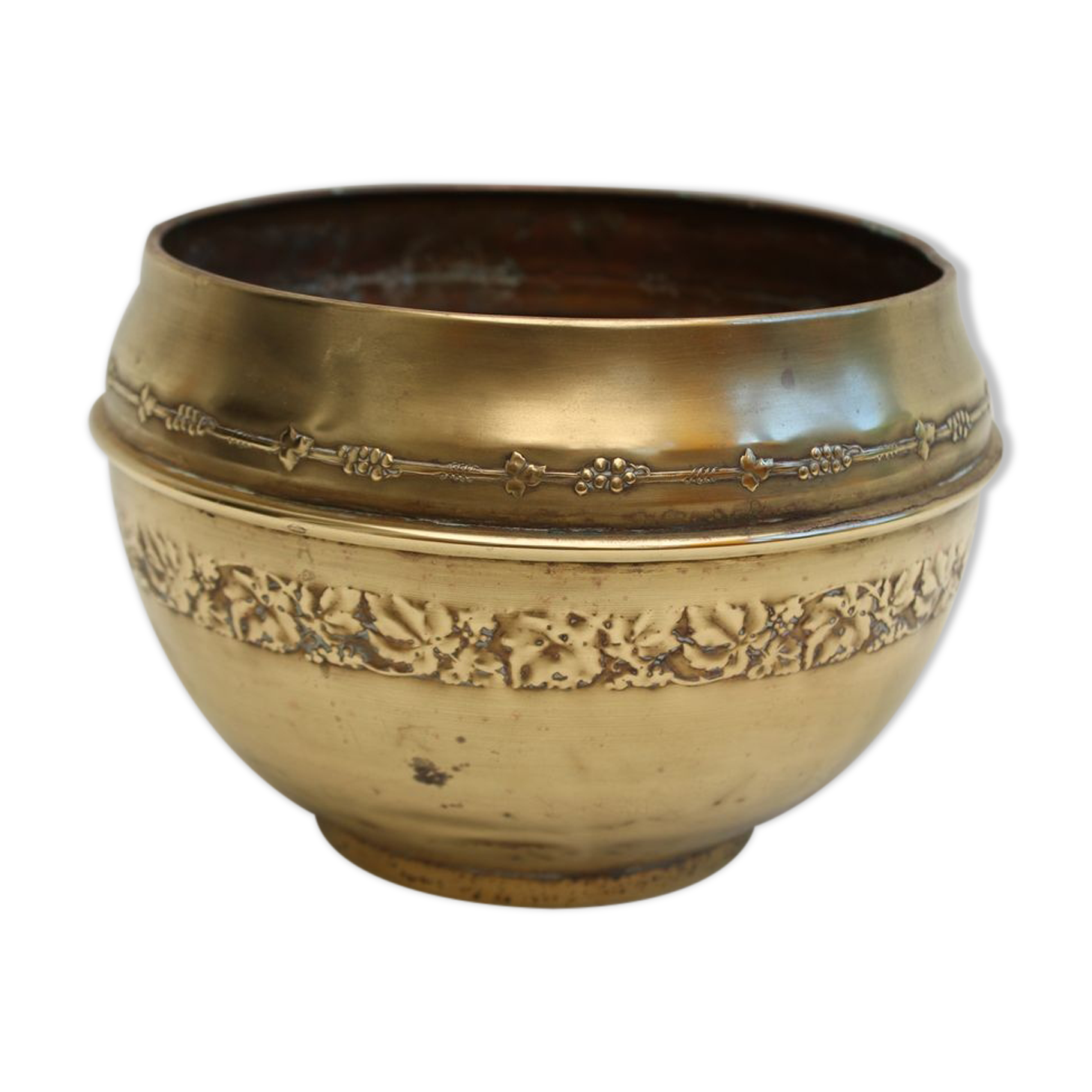 Golden pot cover
