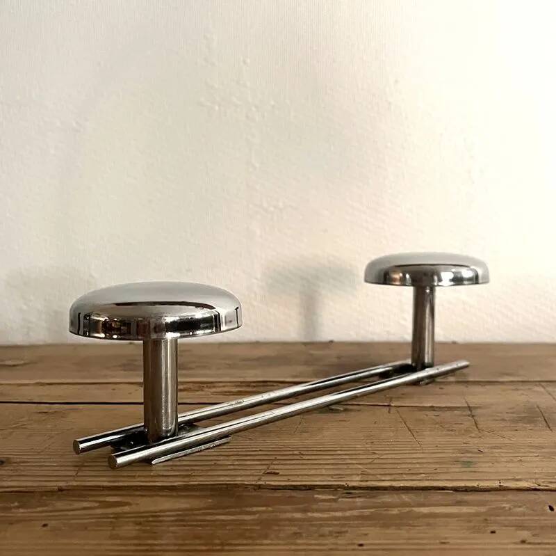 Vintage wall coat rack