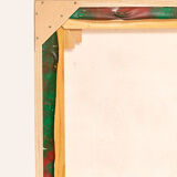 Abstract Composition I, Oil/Acrylic on Canvas, 82 x 103 cm