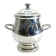 CHRISTOFLE - SILVER-PLATED SUGAR BOWL VENDÔME