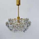 Kinkeldy chandelier with crystal , 1970s