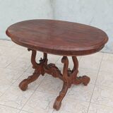 Napoleon III walnut gueridon table