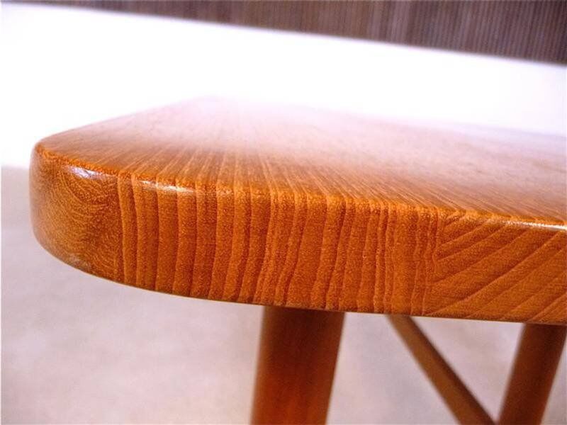 Large Scandinavian modern teak coffee table from Rasmus Solberg, 1960s