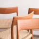 Chaises danoises en teck Mid-Century par Niels O. Møller # 77, set de 4