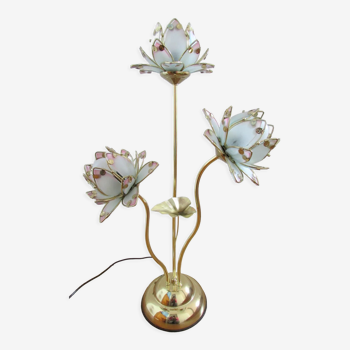 Lampe fleurs de Lotus sensitive, 3 intensités