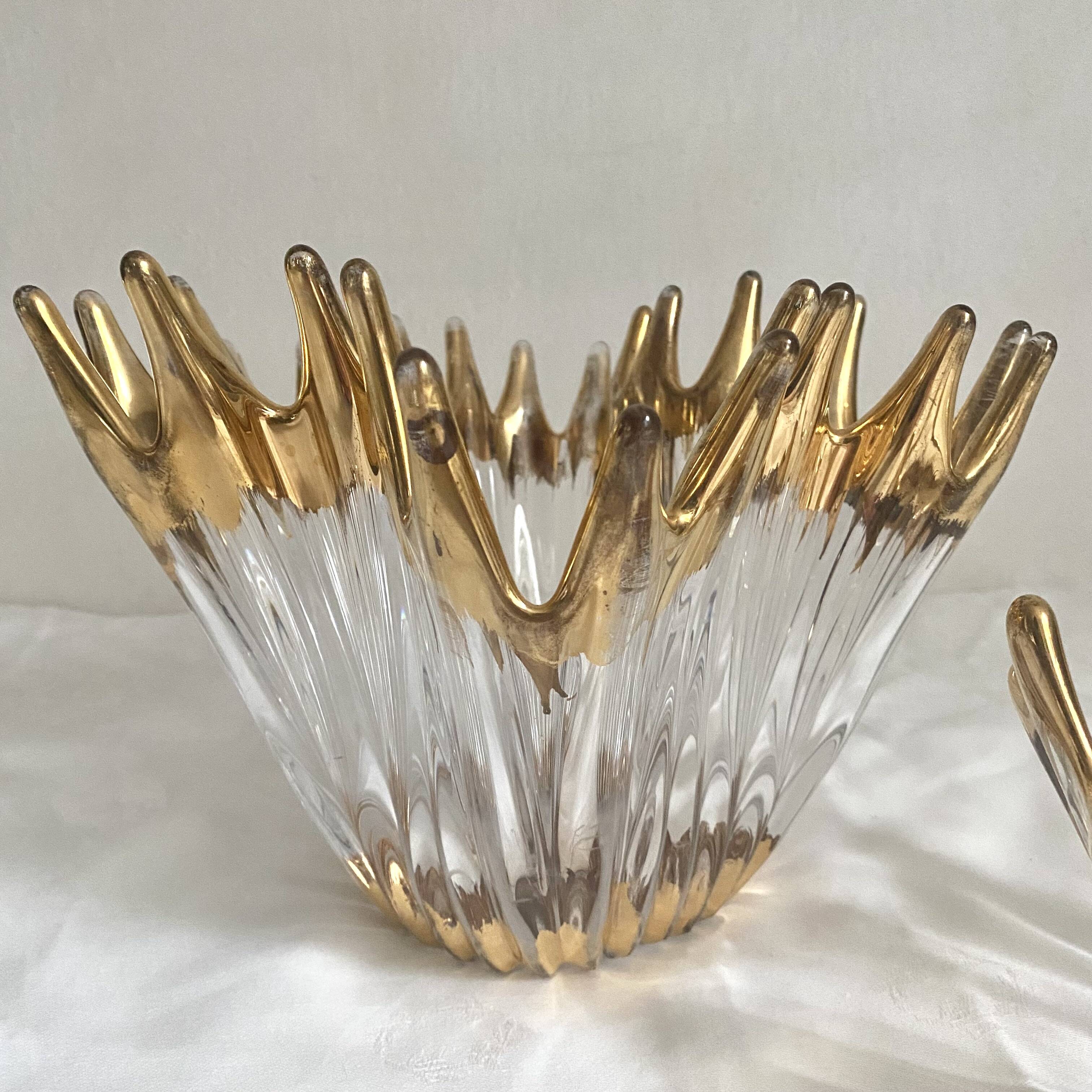 Bayel crystal cups from the 50s and 60s