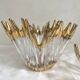 Coupes en cristal de Bayel années 50-60