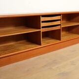 Vintage sideboard | 220 cm Dyrlund | 1960s | Tambour doors