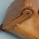 Fauteuil Club Vintage en Cuir Couleur Cognac, Pays-Bas