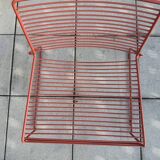 Hee low armchair rust metal - Hay