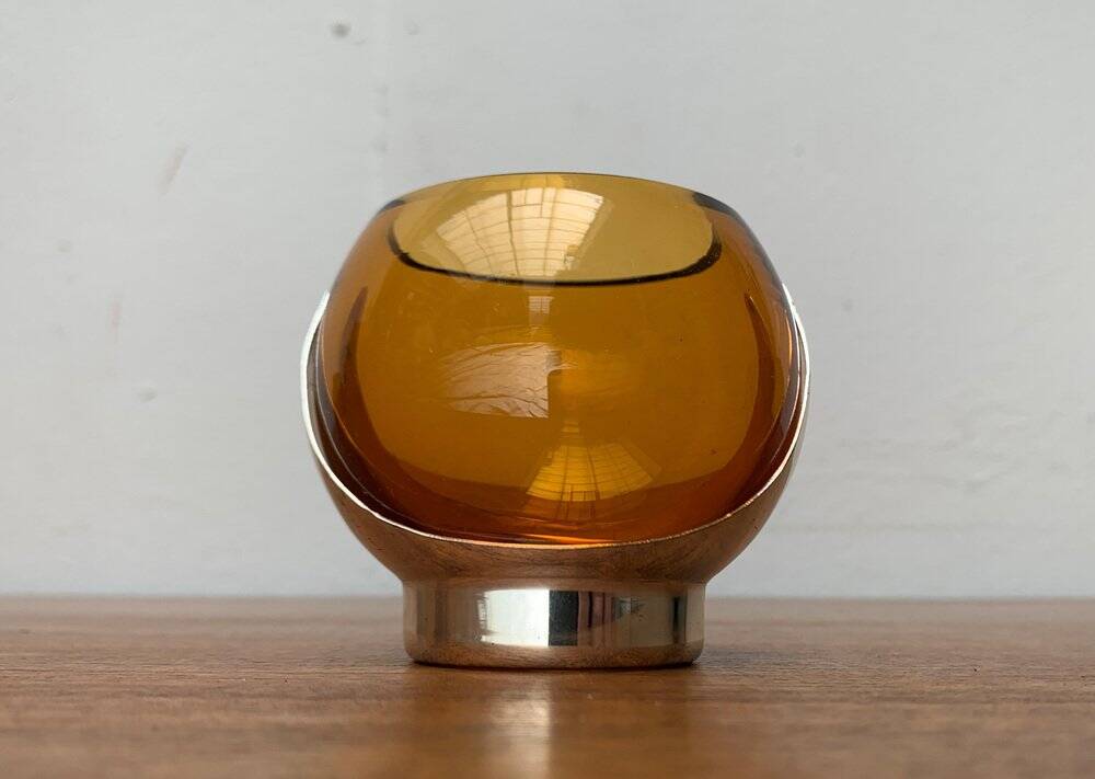Set of 3 Mid-Century Space Age Art Deco German bowls by Quist, 1960s.