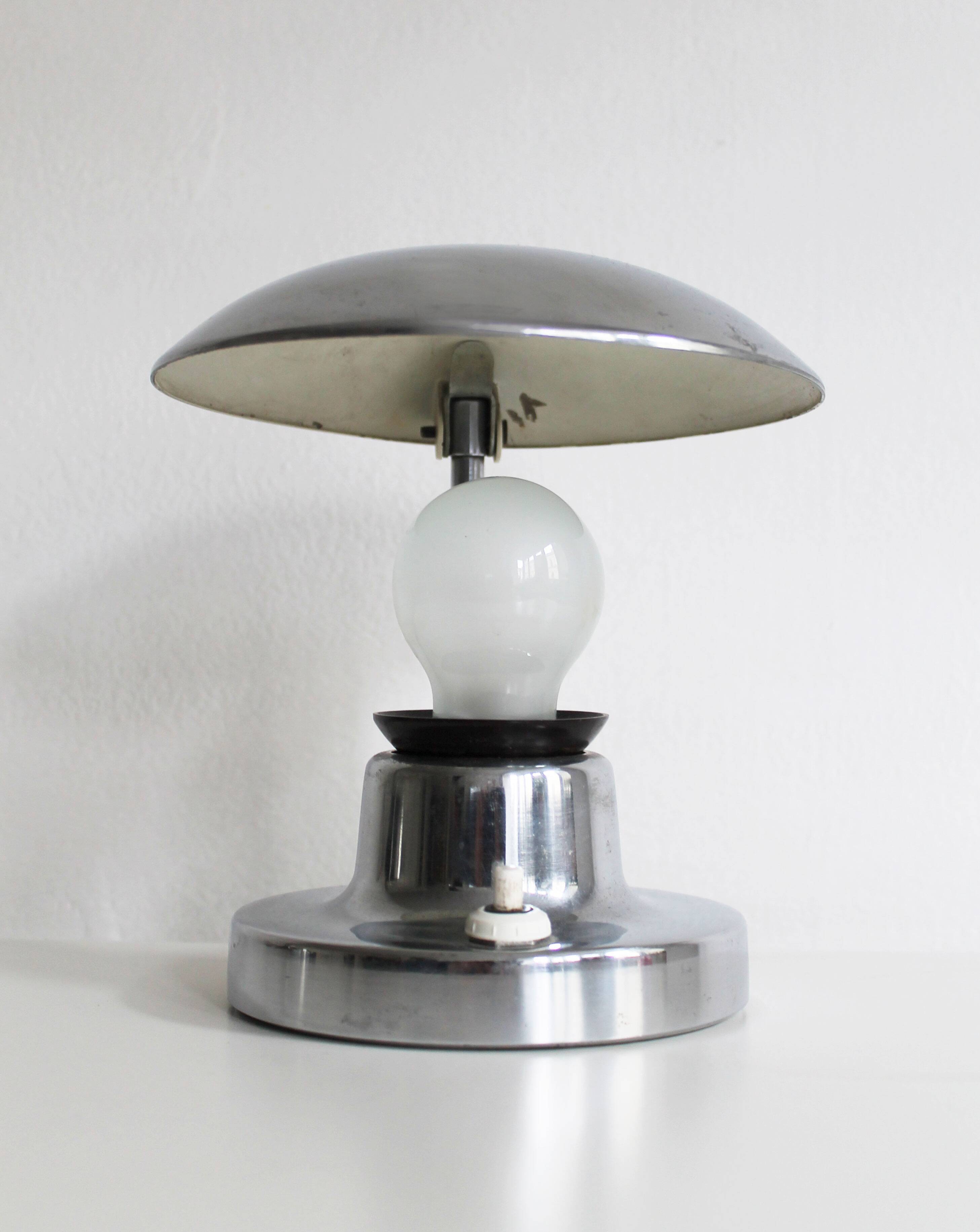 Pair of 1950's Modernist table lamps by Josef Hurka for Napako