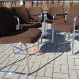 Set of Six Chairs, Röder Söhne, Germany, 1970s