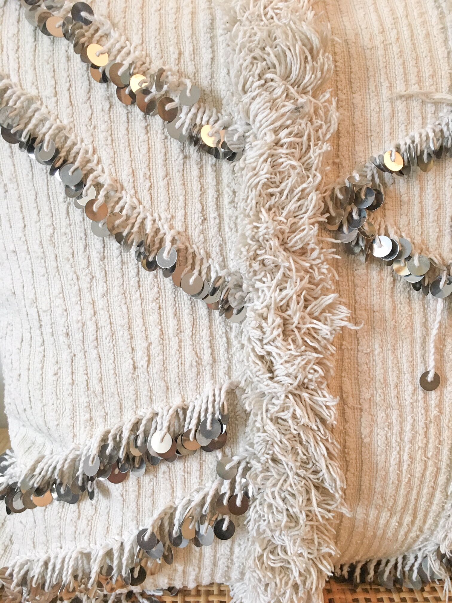 Vintage Handira cushion