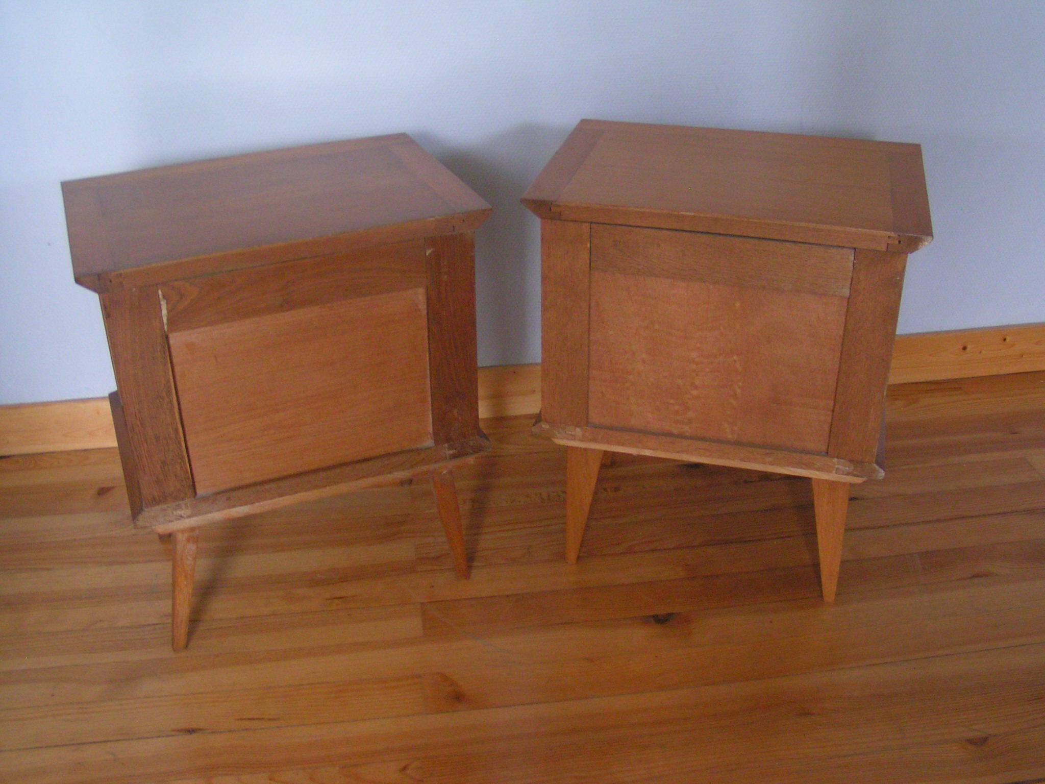 Compass feet bedside tables